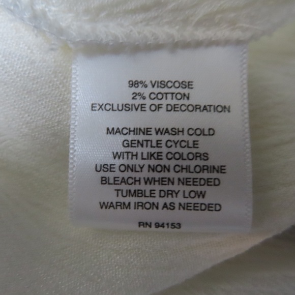 Hannah Plus Size Viscose Machine Embroidery Tunic Shirt Sz. 3X - Picture 12 of 12